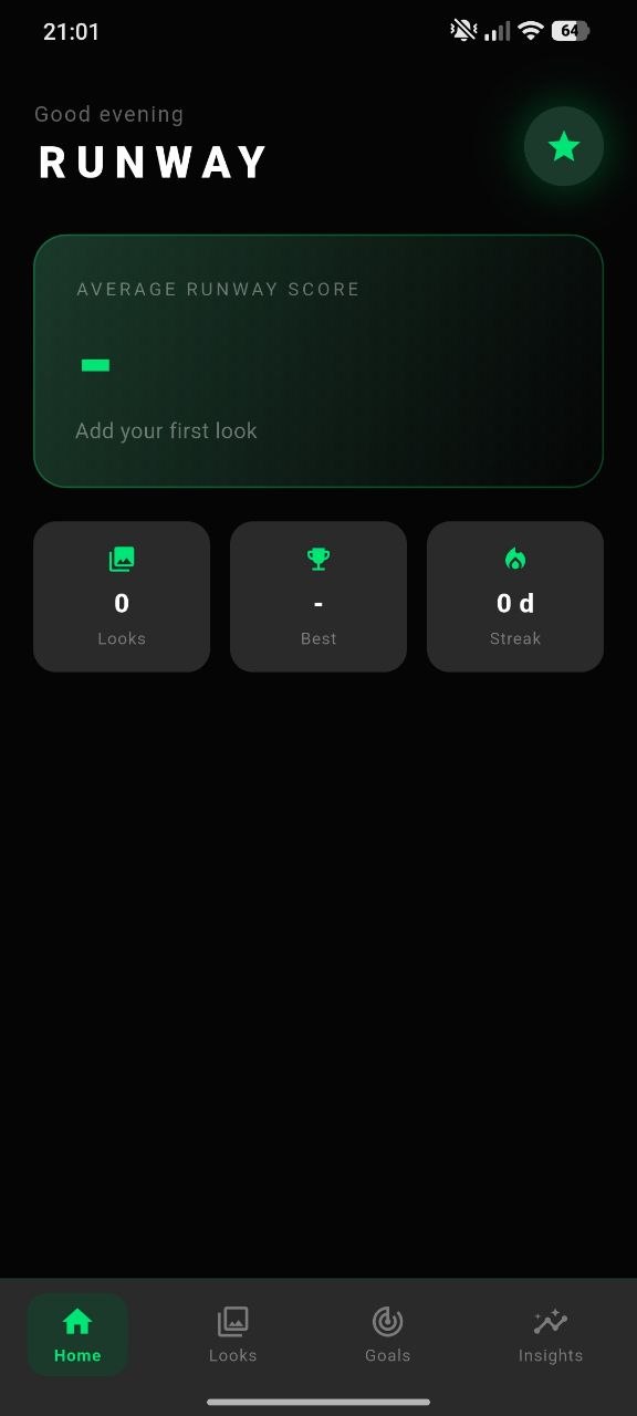 Runway dashboard